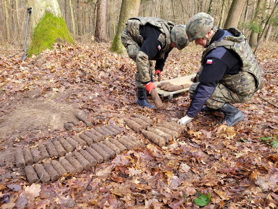 Saperzy z Kielc zabezpieczyli ponad 150 niewybuchów z czasów II wojny światowej