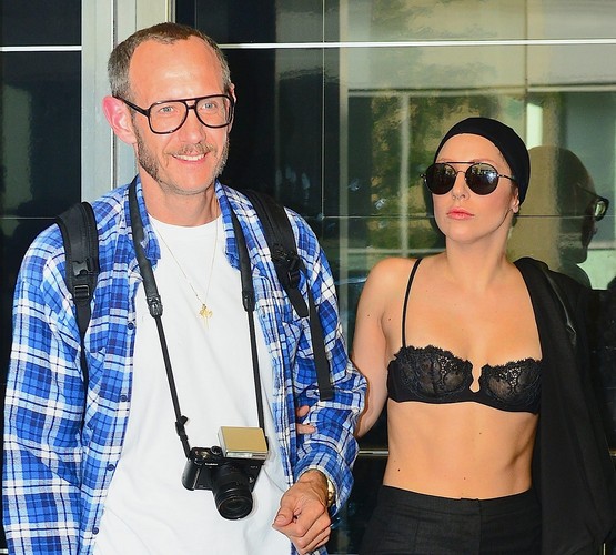 GaGa i znany amerykański fotograf Terry Richardson w Nowym Jorku