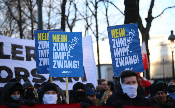 Demonstracja w Wiedniu, Austria