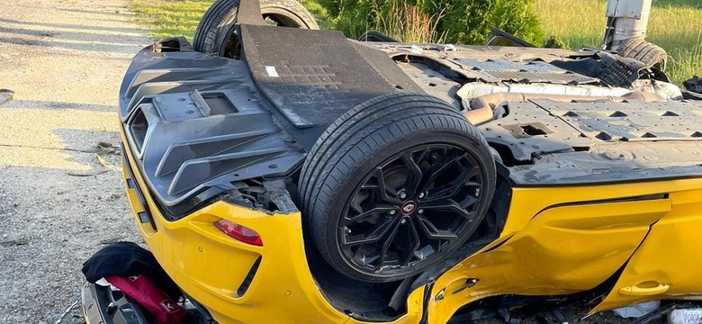 Tragiczny wypadek pod Oświęcimiem. Znowu żółte Renault Megane RS i śmierć