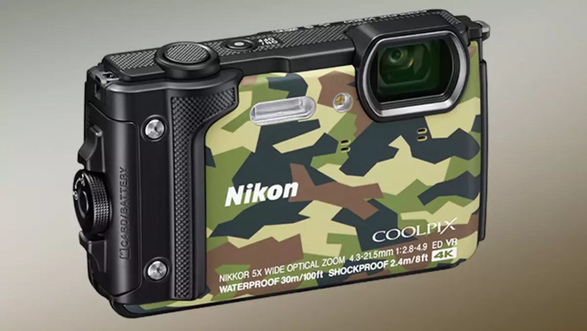 Nikon Coolpix W300 - odporny aparat dla sportowców z wideo 4K