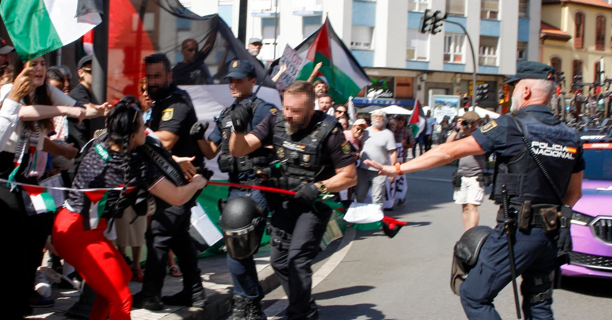 Propalestyńskie protesty zagrożeniem dla ostatniego etapu wyścigu Vuelta a Espana