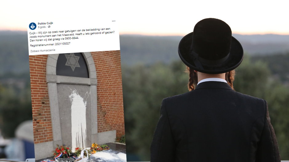 Zdewastowano pomnik upamiętniający żydowskie ofiary II wojny światowej w Cuijk w Holandii