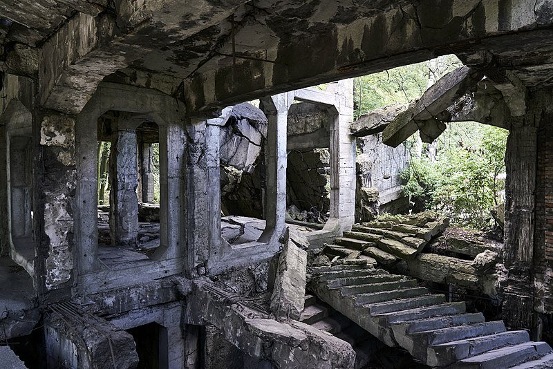 Zniszczone kwatery wojskowych na Westerplatte / Fot. Virtual-Pano/CC BY-SA 4.0 DEED