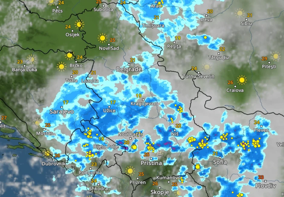 vreme nad srbijom 18h