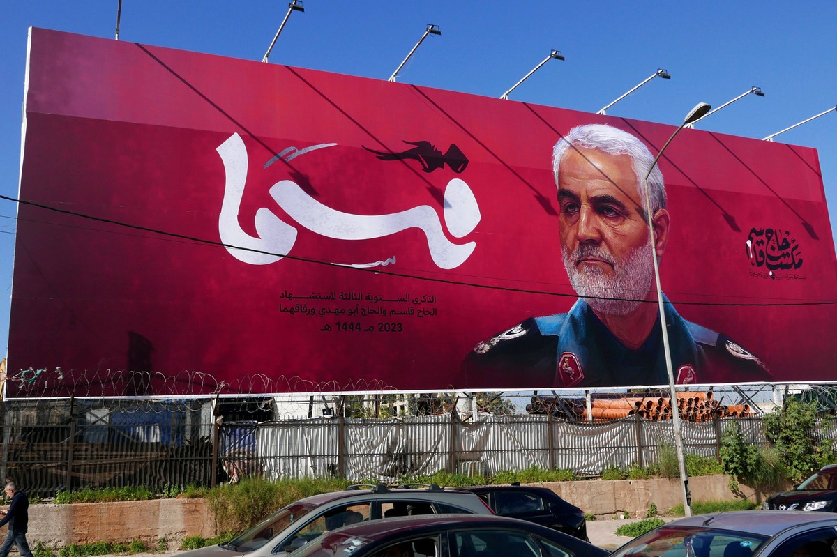 Lebanon: Hezbollah Shia movement pay hommage to Qasem Soleimani