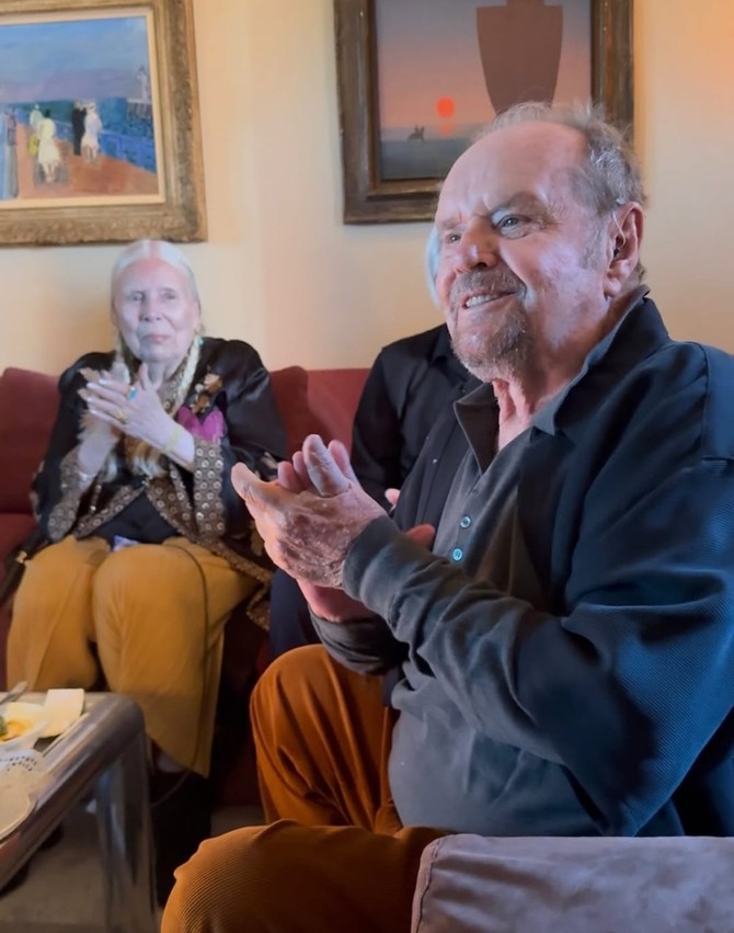 Džek Nikolson i Džoni Mičel