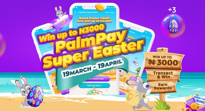 Number 1 ranked app PalmPay is rewarding users with N3000 each this April - How to claim