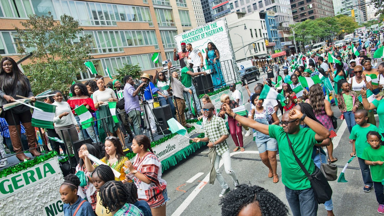 Nigerians in Americas during Saint Patrick's Day celebration / Illustration (Daily Post)