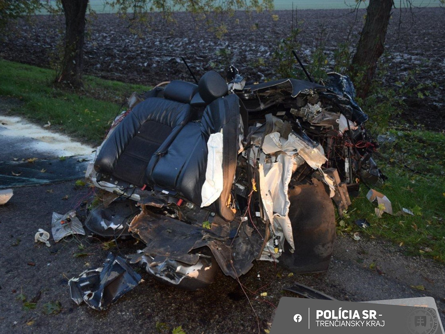 Desivá zrážka pri Podlužanoch.