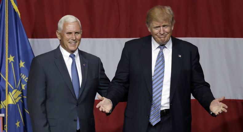 Trump announces Pence as his vice presidential running mate