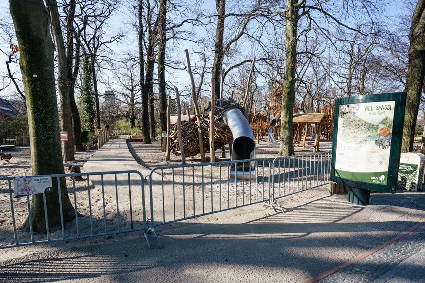 Berlin zoo je sada prazan...