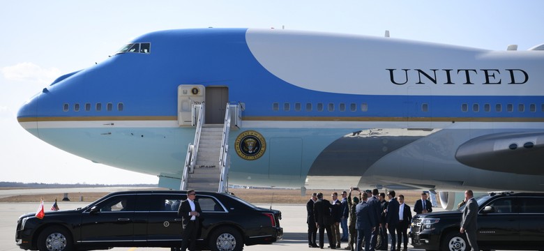 Joe Biden wylądował w Rzeszowie