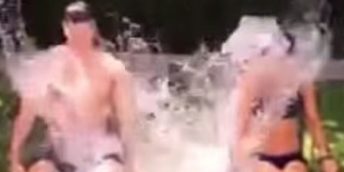 Anna i Robert Lewandowscy wzięli udział w Ice Bucket Challenge! Zobaczcie wideo!