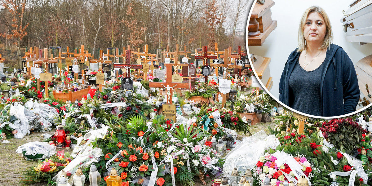 Joanna Podwysocka, Usługi Pogrzebowe Kalia:  Na kremację się czeka 2 tygodnie, ale pogrzeby tradycyjne możemy realizować w inny sposób i szybciej 