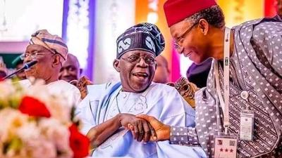 President Bola Tinubu and former Kaduna State Governor, Nasiru El-Rufai. [Twitter:HassanBBest]