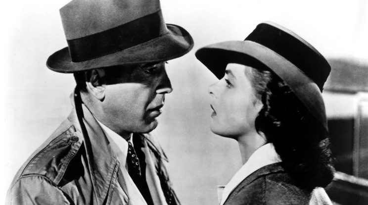 Humphrey Bogart és Ingrid Bergman legendás párosa (Fotó: RAS-archív)
