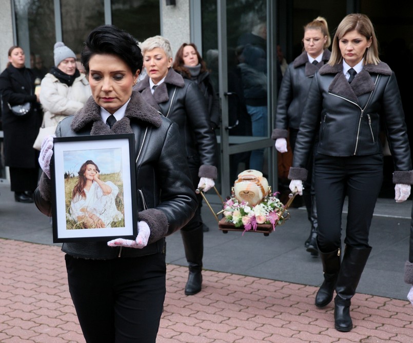 Pogrzeb Agnieszki Maciąg