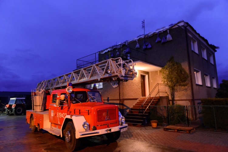 Trąba powietrzna w Olszewie