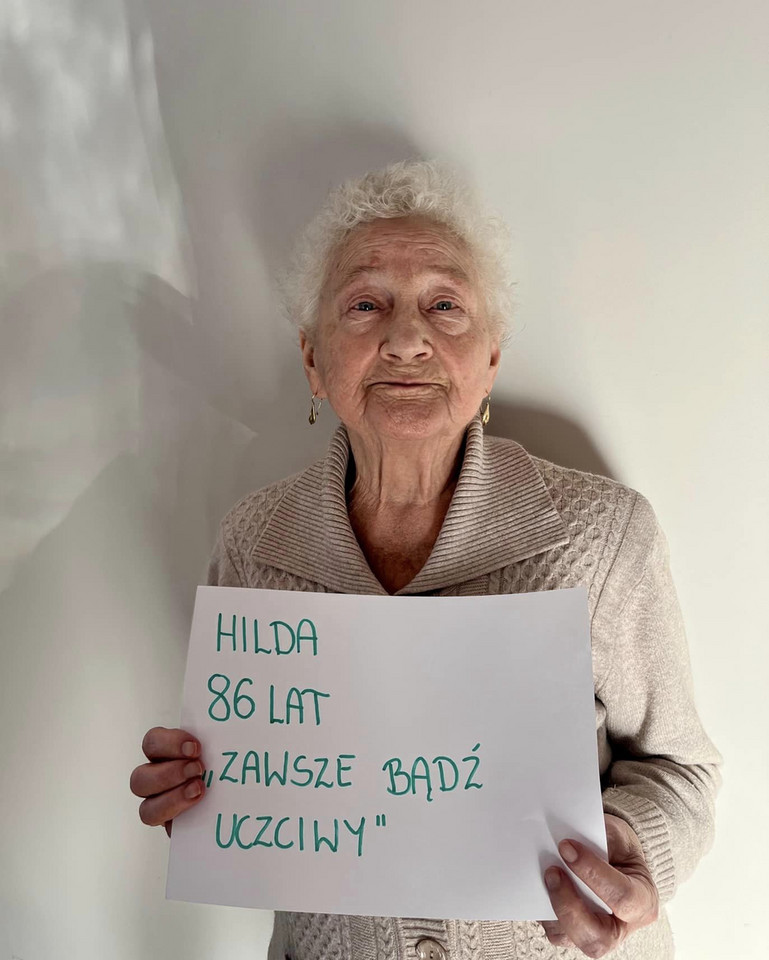 Pani Hilda, 86 lat