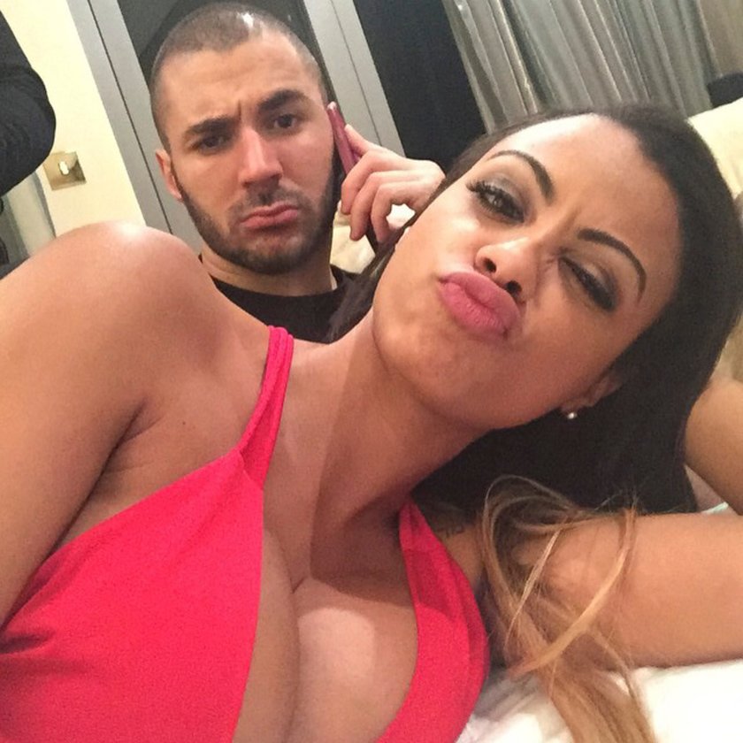 Analicia Chaves i Karim Benzema