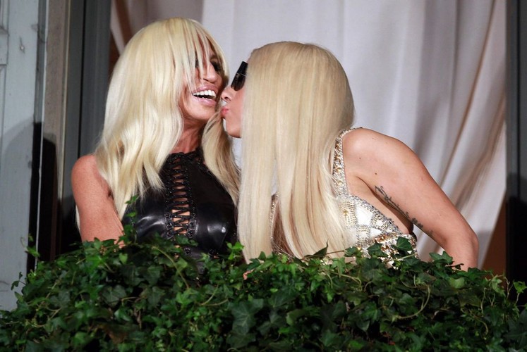 Donatella Versace i Lady Gaga