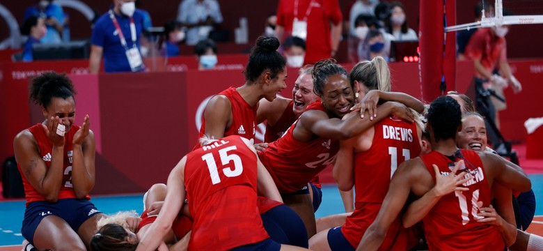 Tokio 2020. W końcu dopięły swego. Siatkarki USA mistrzyniami olimpijskimi
