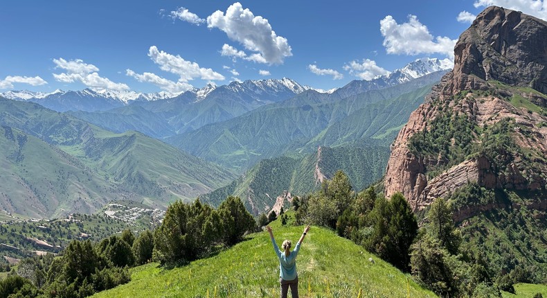 I traveled to Kyrgyzstan with a friend.Alex Schnee