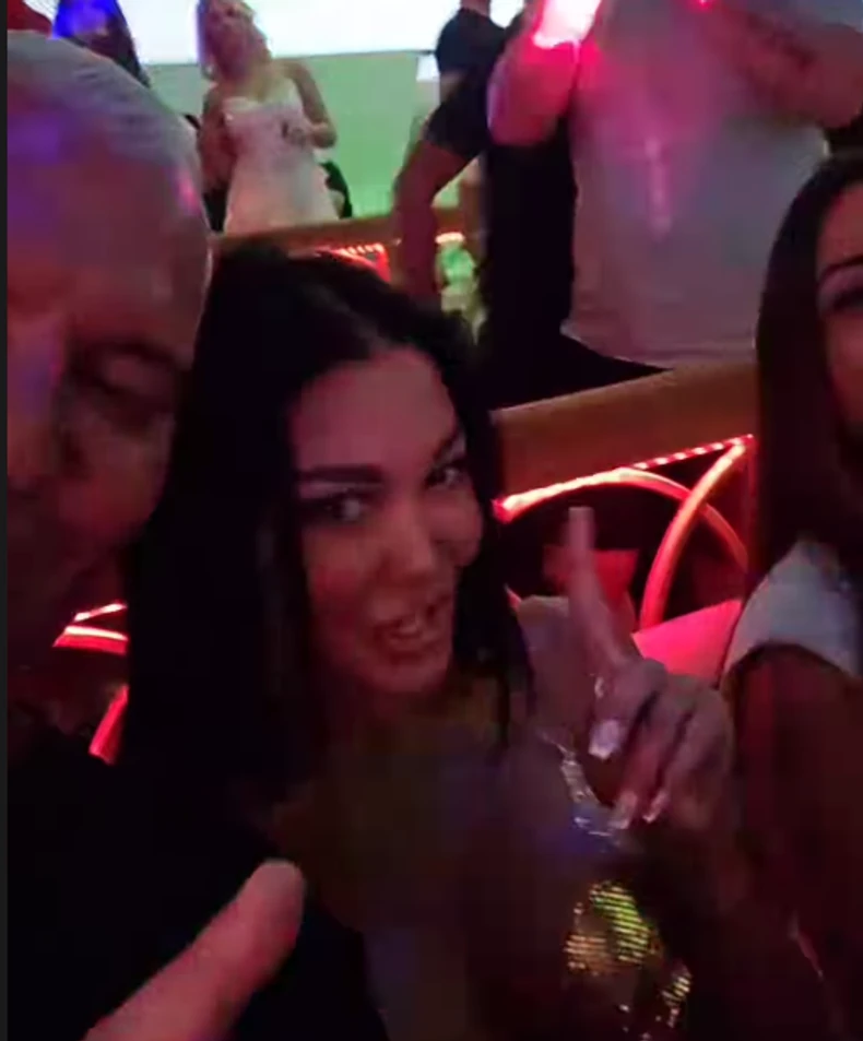 Maja Marinković i Milan Milošević u provodu