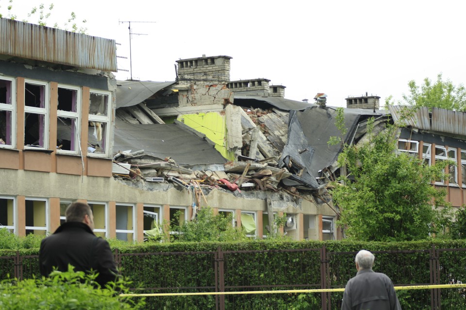 WYBUCH GAZ ŻŁOBEK KRAKÓW