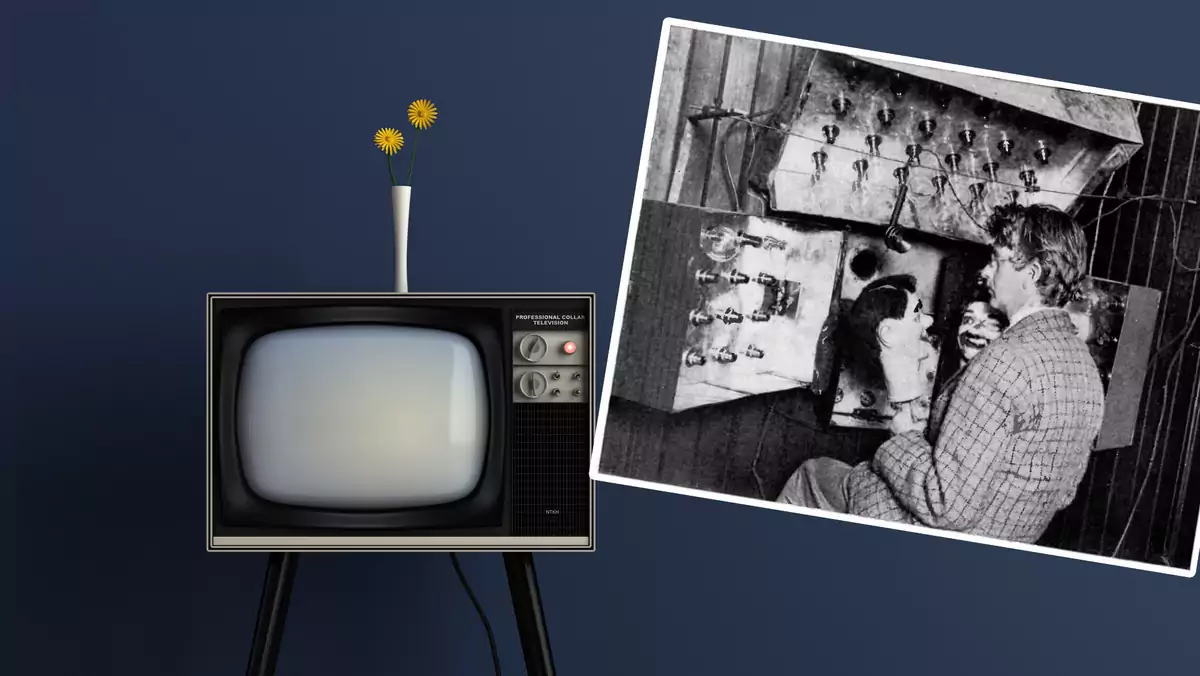 Wynalazek Johna Logie Bairda zapoczątkował erę telewizji, choć jego telewizor w niczym nie przypominał dzisiejszych konstrukcji. 