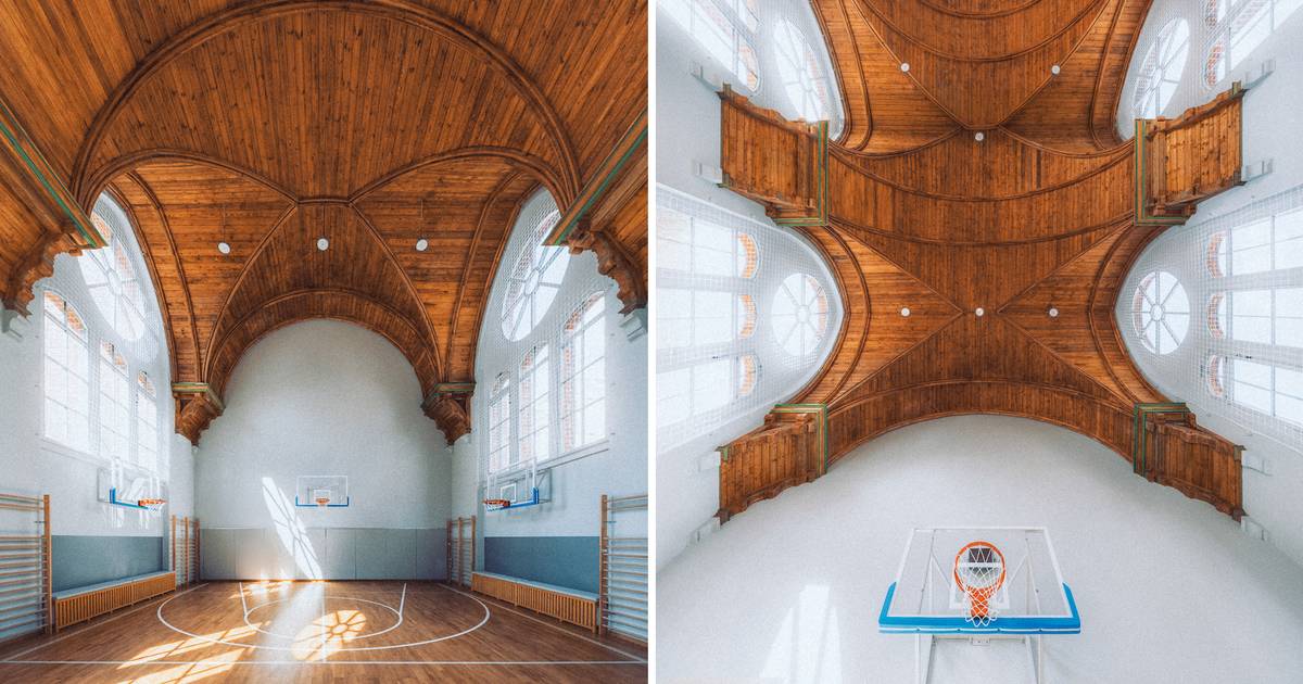 Najpiękniejsza polska sala gimnastyczna olśniła znanego fotografa