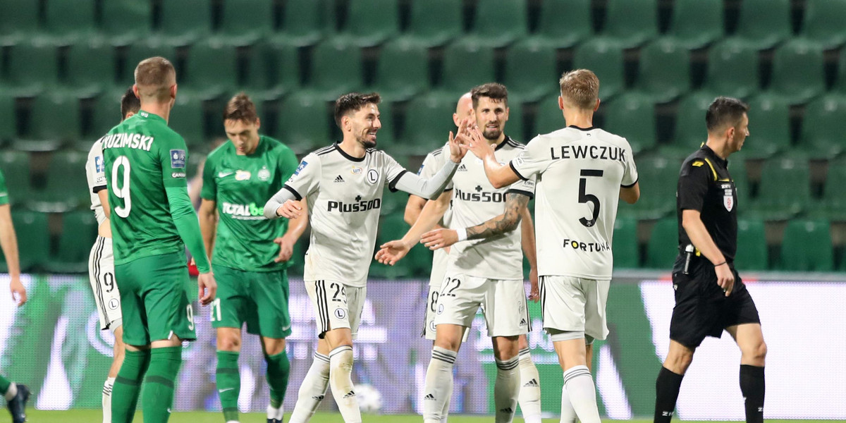 Legia pokonała Wartę Poznań 3:0