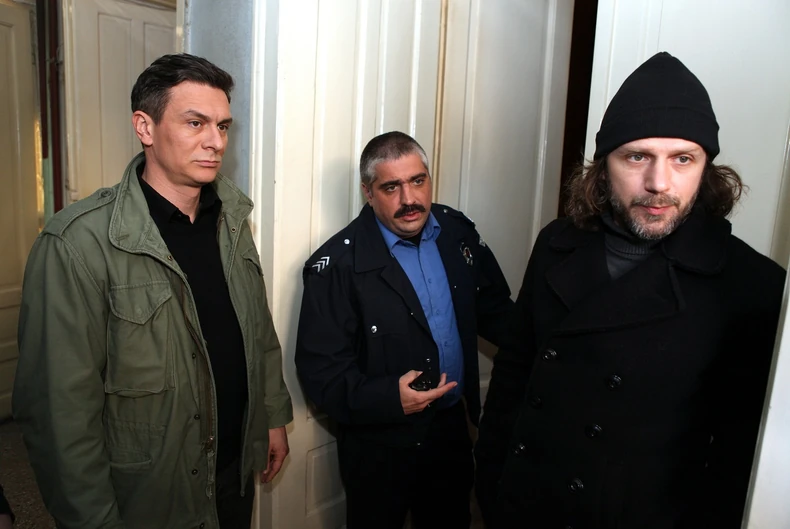 Loši momci: Branislav Tomašević i Dragan Mićanović treba da ubiju glavnog junaka