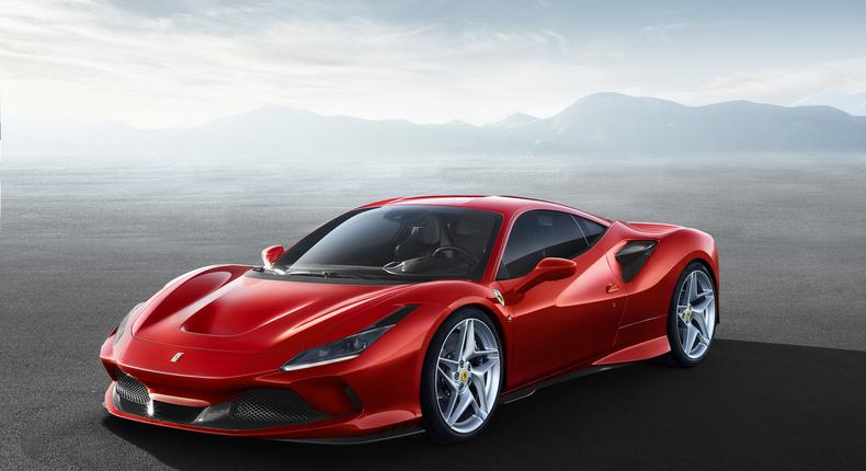 The Ferrari F8 Tributo updates the sleek styling of the carmaker's 488 GTB supercar.