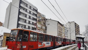Zastoj u Ulici vojvode Stepe zbog kvara autobusa
