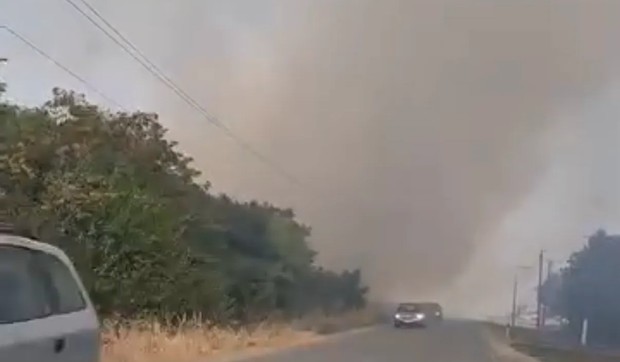 Požar u Pećincima