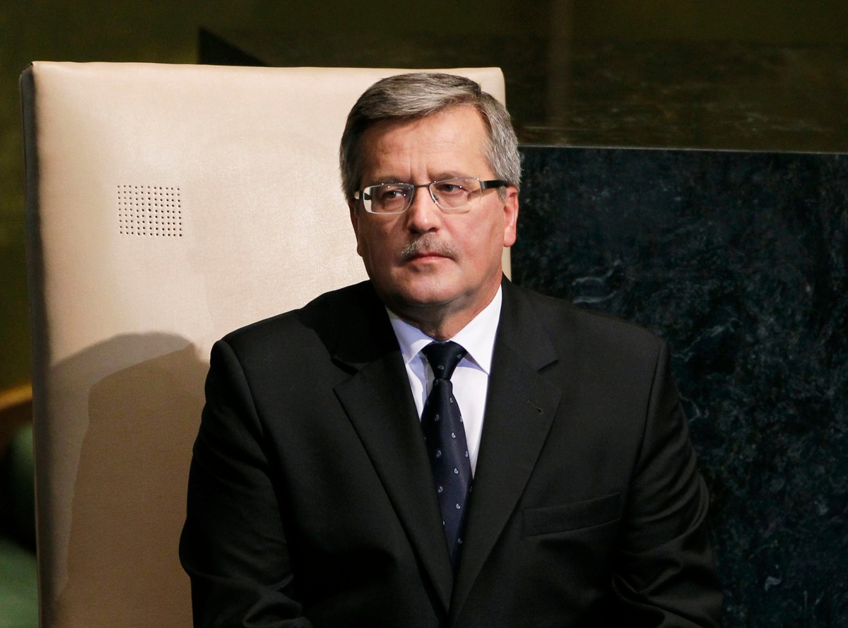 Prezydent Bronisław Komorowski