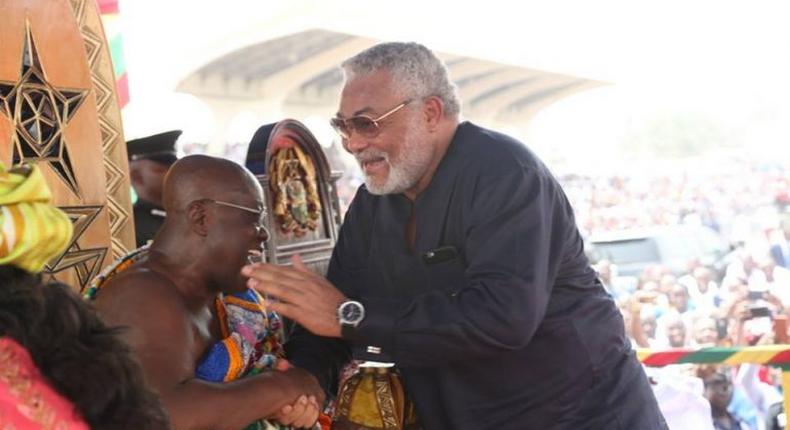 Rawlings came through for me in moments of difficulty in my Presidency – Akufo-Addo