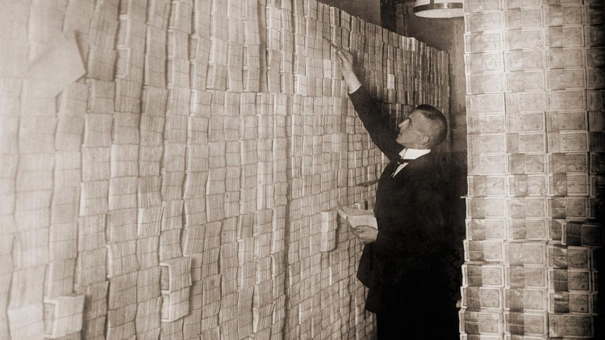 Jak prezes Havenstein zrujnował markę, czyli historia niemieckiej hiperinflacji