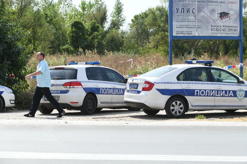 Policija na licu mesta 