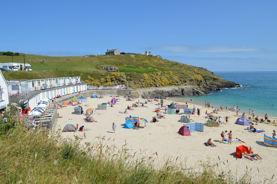 16. Porthgwidden Beach — St. Ives, Cornwall: "The beaches in St Ives are stunning in general and this little gem of a beach is very special," one traveller wrote of this stretch of sand. "Great food available at the beach café as well. Just lovely."