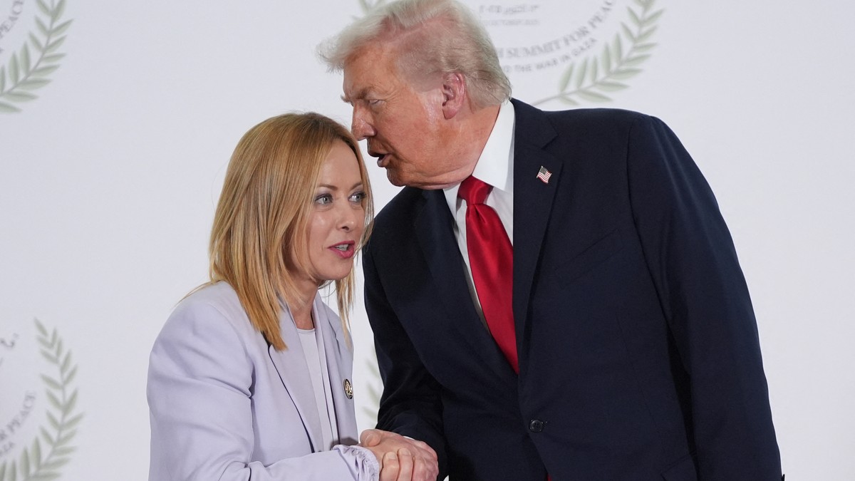 Đorđa Meloni i Donald Tramp