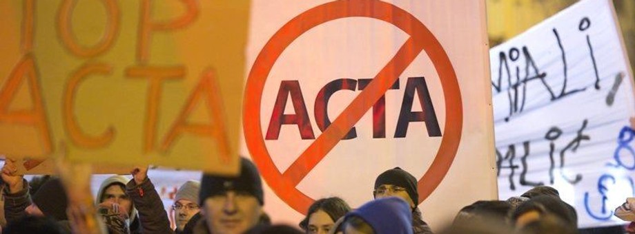 prostest acta warszawa