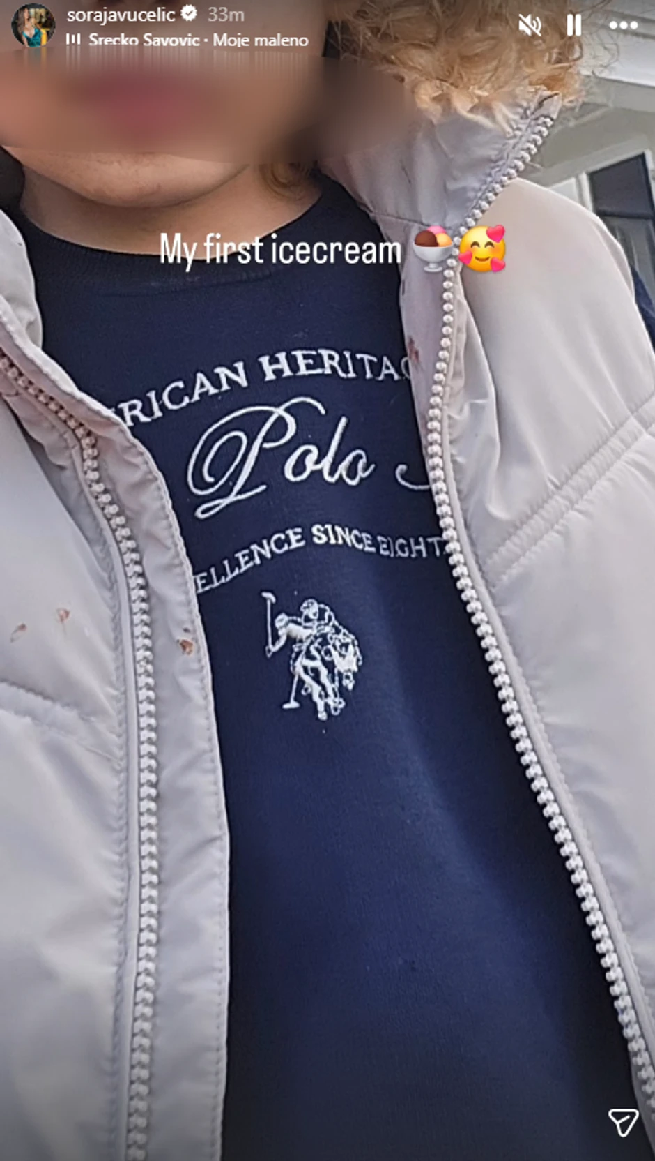 Soraja pokazala sina Kana