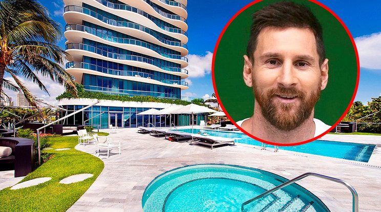 Messi 7,3 millió dollárért második luxuslakását vette Miamiban / Fotó: Profimedia