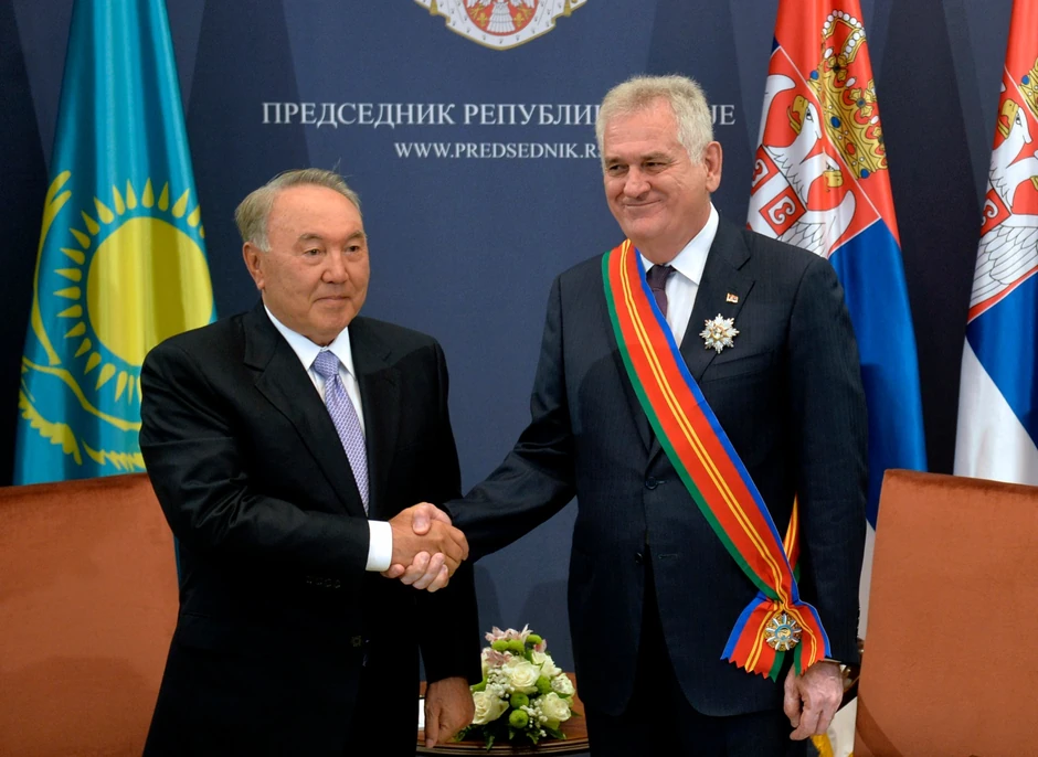 Nikolić je od Nazarbajeva dobio orden prijateljstva prvog stepena