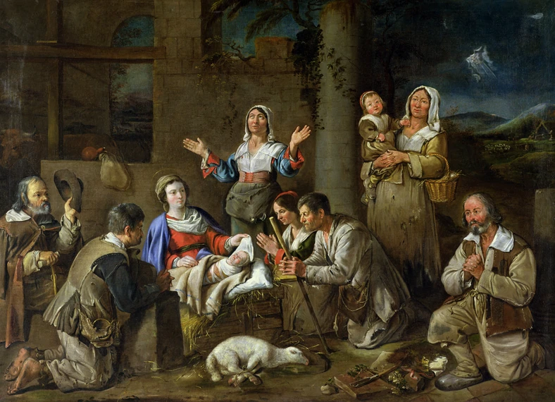 Jean Michelin, "Adoracja pasterzy", ok. 1659 r.
