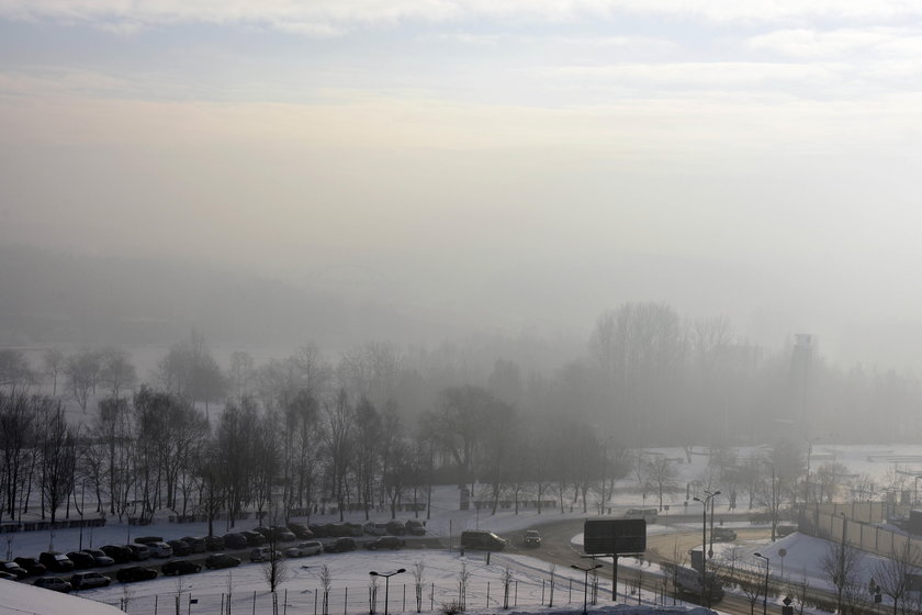 Smog nad Śląskiem