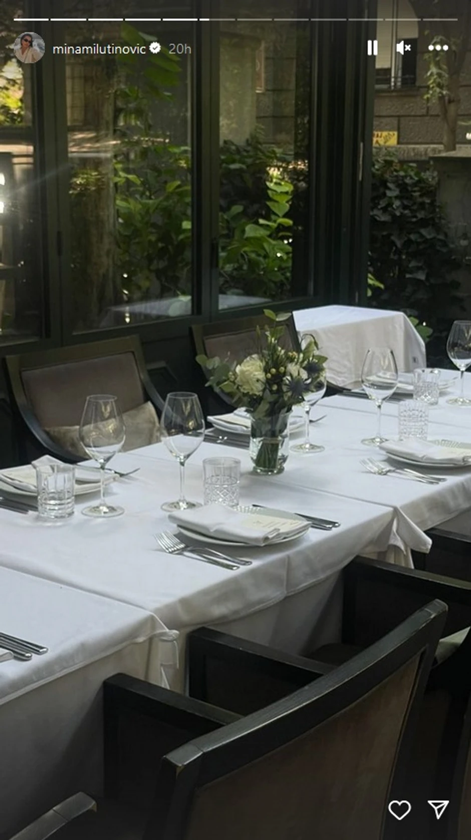 Dekoracija u restoranu